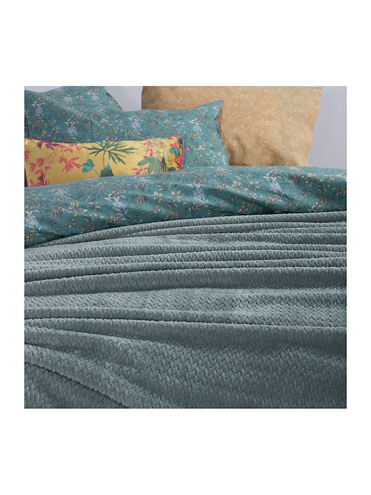 Nef-Nef Homeware Worth Κουβέρτα Fleece Υπέρδιπλη 220x240εκ.