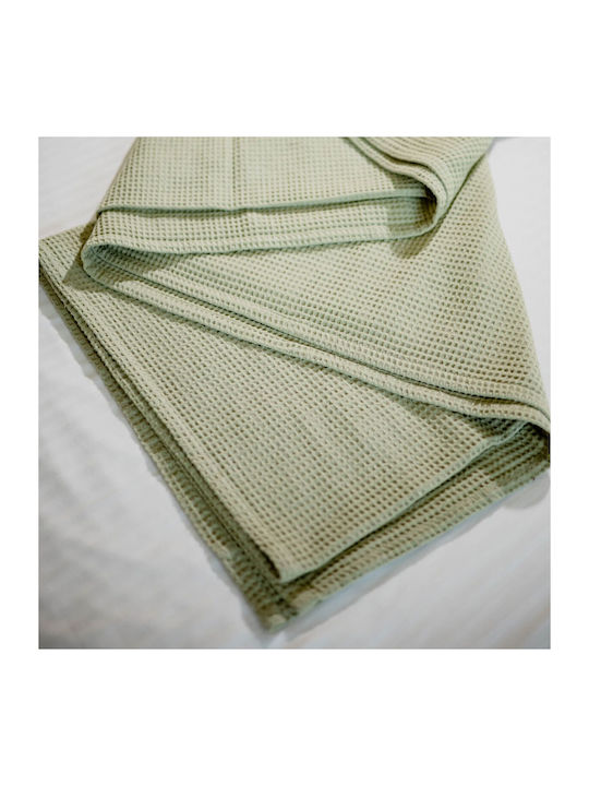 Sidirela Pique Blanket Single 150x220cm Taupe