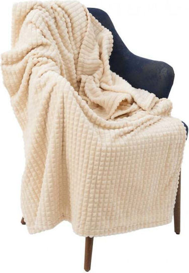 Heinner Fleece Decke Einlagig 150x200cm Grau