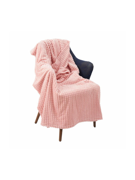 Heinner Fleece-Decke Doppel 200x220cm Grau