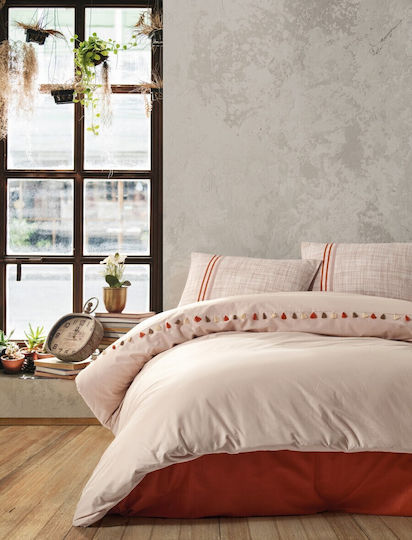 Cotton Box Σετ Διπλή 200x220cm Merri Beige