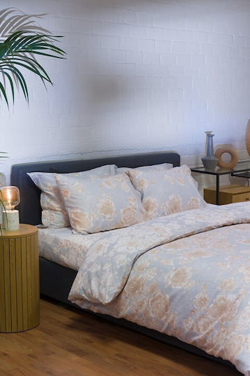 Viokarpet Duvet Cover Diamond 253 Pearl Sky Set Duvet Cover Single