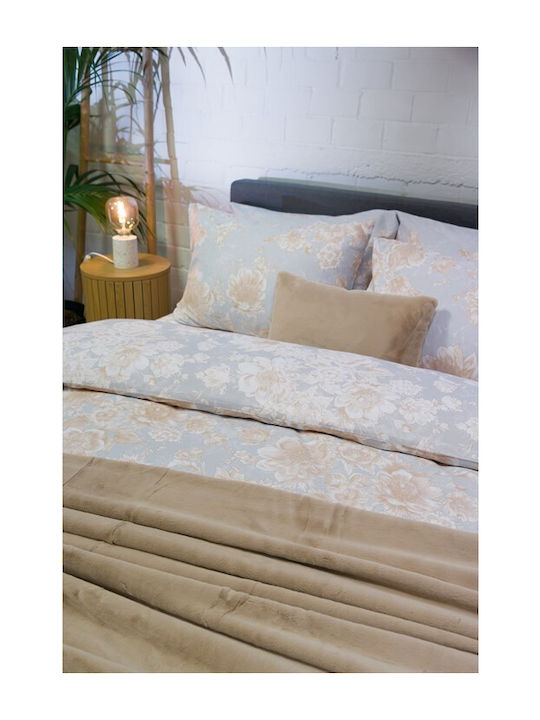 Biokarpet Bettbezüge Diamond 253 Pearl Sky-Set Bettbezüge Einzel