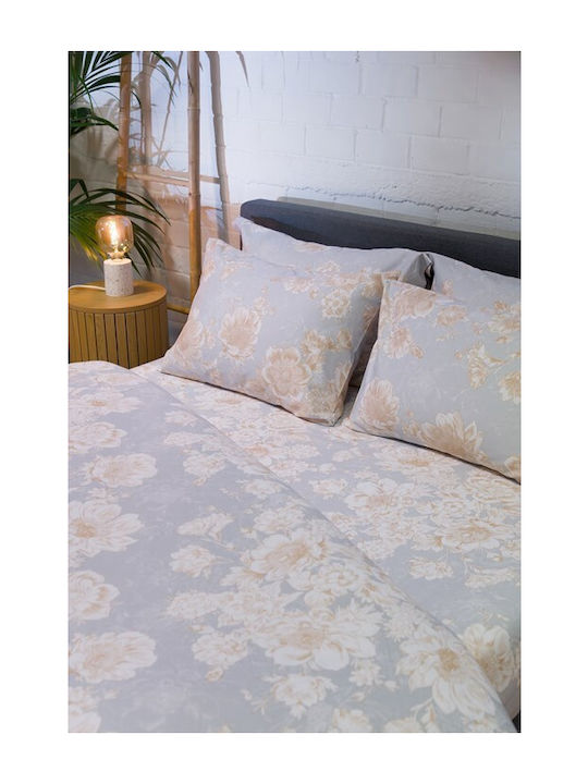 Biokarpet Bettbezüge Diamond 253 Pearl Sky-Set Bettbezüge Einzel