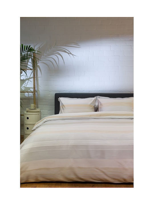 Viokarpet Duvet Cover Diamond 254 Opal Beige Set Duvet Cover Single