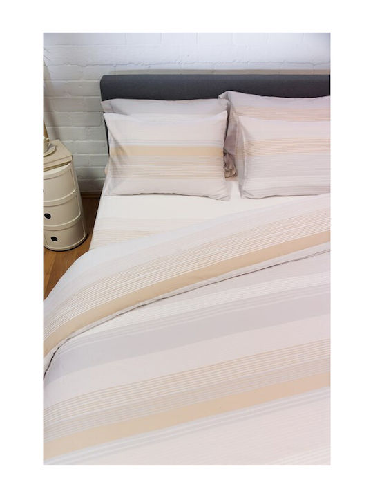 Viokarpet Duvet Cover Diamond 254 Opal Beige Set Duvet Cover Single