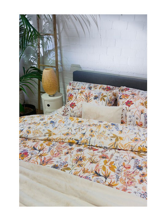 Viokarpet Duvet Cover Diamond 251 Emerald Yellow Set Duvet Cover Single