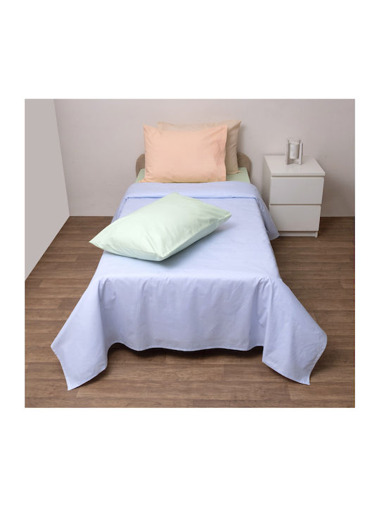 Viopros Duvet Cover Set Cotton Single with Pillowcase 160x240 Ciell