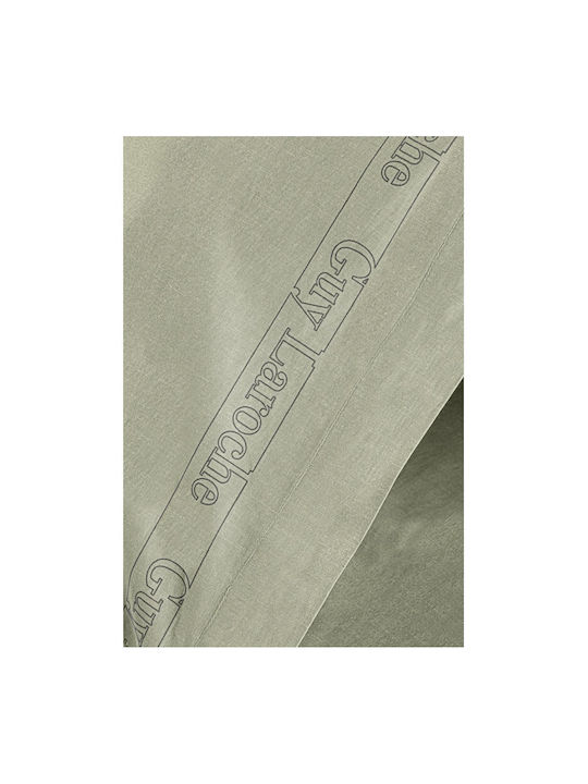 Guy Laroche Duvet Cover Cotton Queen 225x245 Minimal Khaki