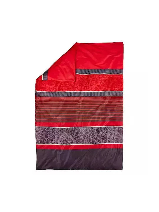 Kleine Wolke Duvet Cover Cotton Single 135x200 Cambridge Red