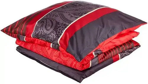 Kleine Wolke Παπλωματοθήκη Βαμβακερή Μονή 135x200 Cambridge Κόκκινη