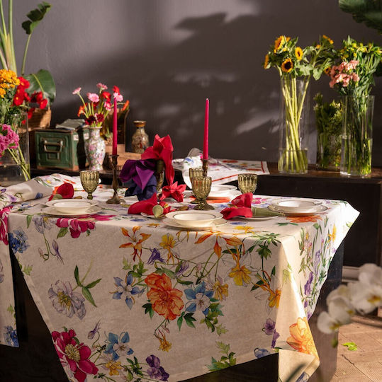 Tessitura Toscana Telerie Linen Tablecloth Antea Tessitura Toscana Telerie Linen Tablecloth Antea