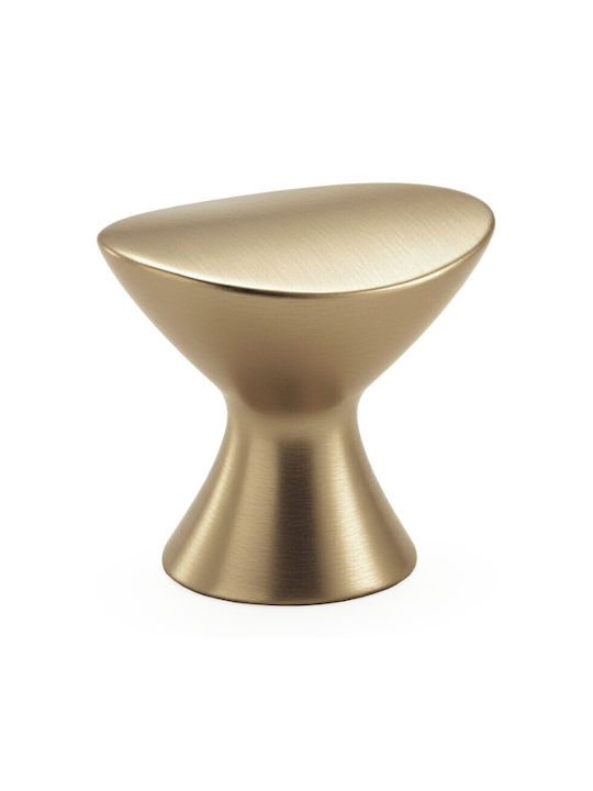 Convex 207 Buton Mobilier din Zamak Matt Oro Φ26mm 207-26S26S26 1buc