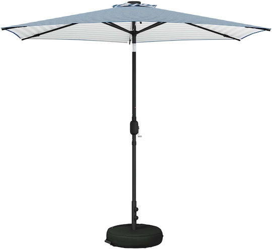 Umbrelă De Aluminiu Albastră 2.7x2.7xÎnălțime2.35m
