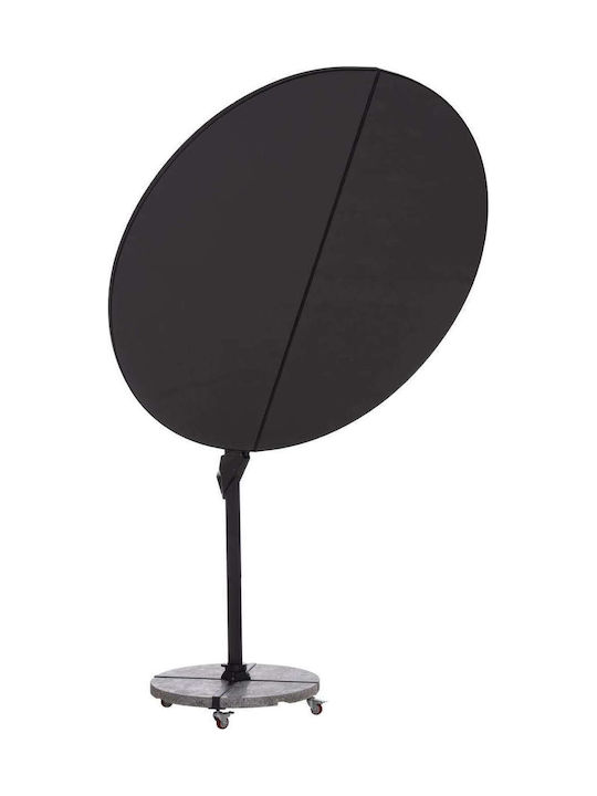 Hanging Circular Aluminum Beige Parasol Φ2.2m