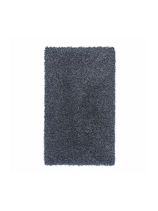 Sorema Bathroom Mat Cotton Maze Dark Denim 50x80cm