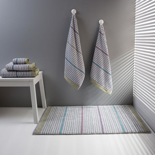 Sorema Бански Килим Drop Сив 50x80см