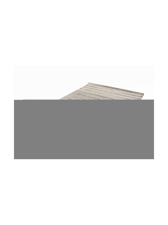 Tzikas Carpets 65738 Rutschfest Teppich Rechteckig Synthetisch,Polyester/Cotton/Leather Gray