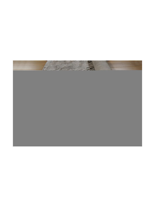 Tzikas Carpets 45002-101 Wohnzimmer Teppich Grau mit einer Breite von 67 cm