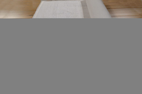 Tzikas Carpets 72484 Teppich Rechteckig Synthetisch,Polyester/Cotton/Leather White
