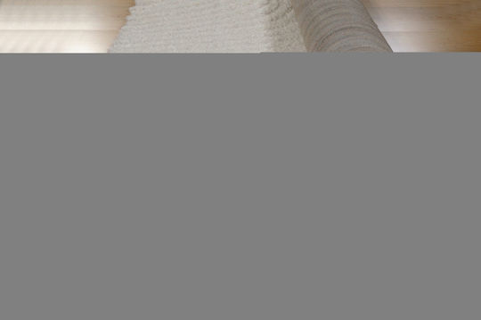 Tzikas Carpets Queen Χαλί Ορθογώνιο Λευκό, Κρέμ 160x230cm