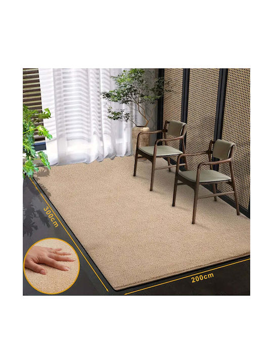 Saray Home Non-Slip Fireplace Rug 200x300cm Brown