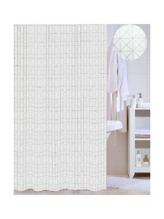 Meusch Κουρτίνα Μπάνιου 180x200 Ice Diamond