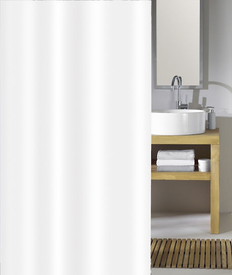 Kleine Wolke Phönix Κουρτίνα Μπάνιου 240x180 cm White Kleine Wolke Phönix Κουρτίνα Μπάνιου 240x180 cm White