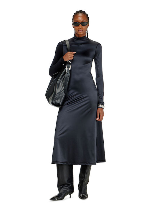 Midi Evening Dress Black