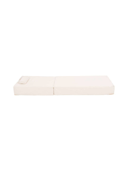 Freebox Μαξιλάρι Ξαπλώστρας με Πλάτη Μπεζ 198x70εκ.
