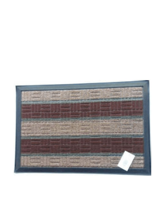 Türmatte Rechteckig Burgundisch 45x75cm