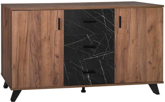 Μπουφές Miami Ξύλινος με Συρτάρια 160x40x84cm Μπουφές Miami Ξύλινος με Συρτάρια 160x40x84cm