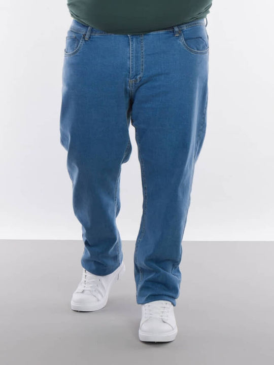 Pantalon De Blugi Pentru Bărbați Regular Fit Albastru Deschis 251.MJP-4035A