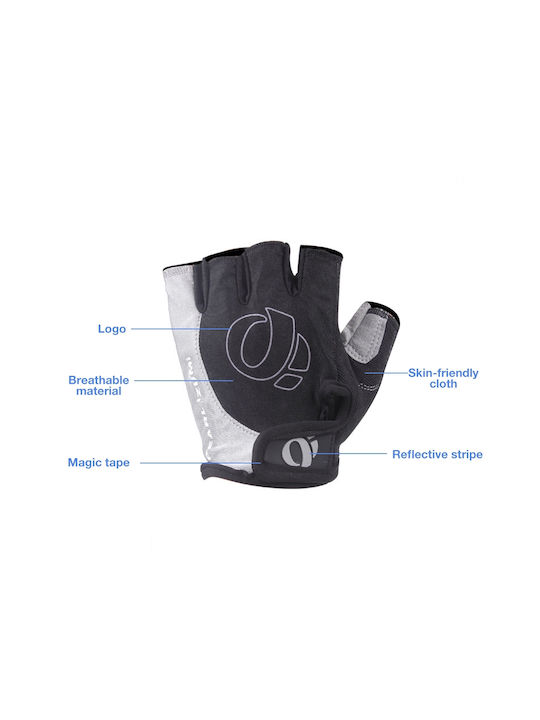 Pearl Izumi Blue Half Finger Cycling Gloves