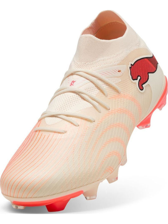 PUMA Future Football Shoes with Cleats FG/AG Beige