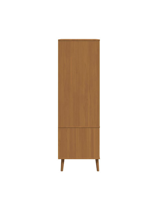 Δίφυλλη Ντουλάπα Καραμέλα 90x55x175cm