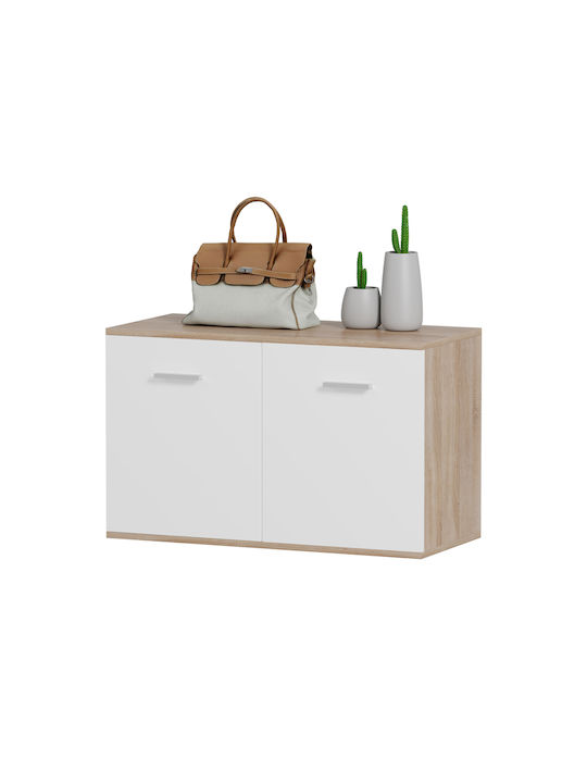 Ξύλινη Παπουτσοθήκη Dionne 80x35x46cm