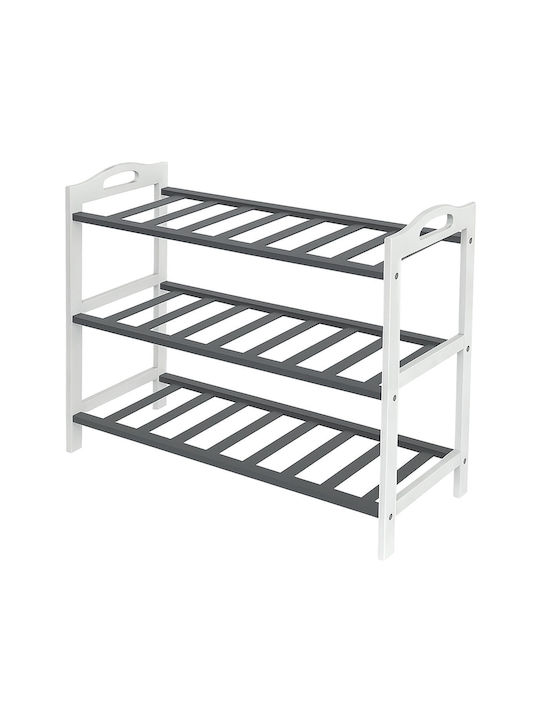 Organizator Pantofi din Bambus 70x25x48cm