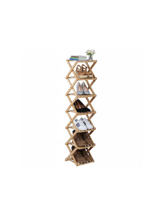 Shoe Organizer Made of Bamboo 84x28x28cm