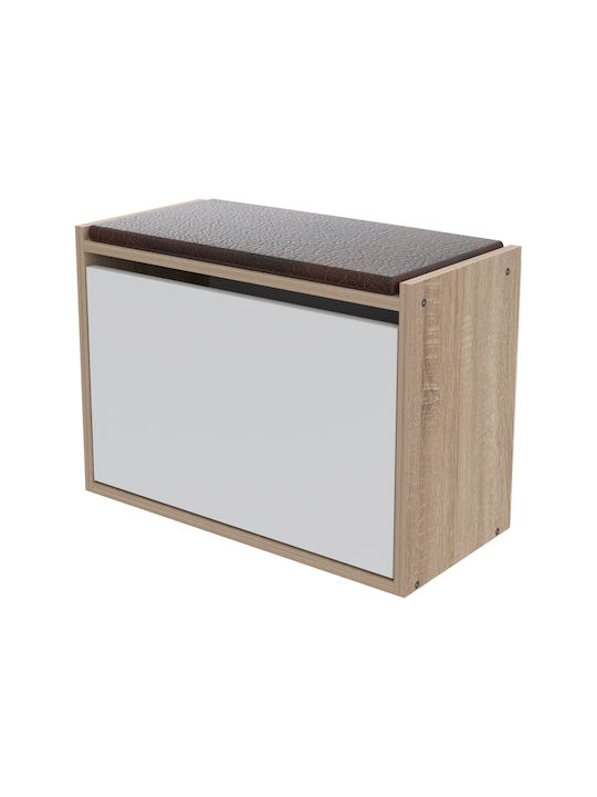 Holz Schuhschrank Vidal 60x30x45cm