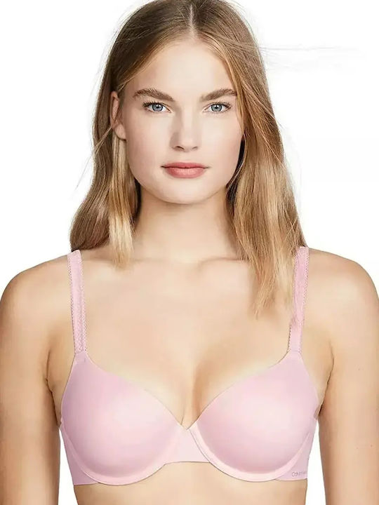 Pink Σουτιέν με Ελαφριά Ενίσχυση
