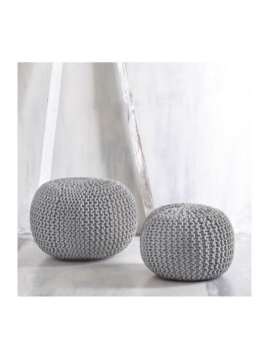 Rythmos Sitzsäcke & Poufs Wasserdicht Mayo Graue 55x55x45cm