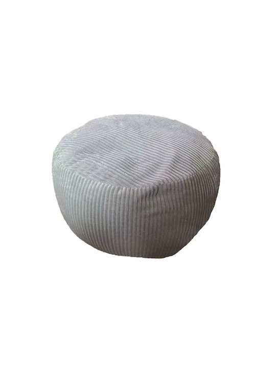 Fotoliu Puf Scaun Gri 25x35x35cm