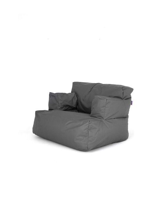 Bean Bag Stool Gray