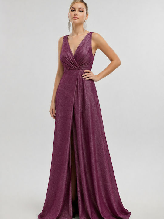 Summer Maxi Dress for Wedding / Christening Purple