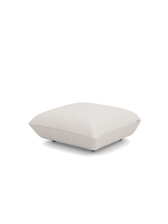 Bean Bag Chair Sumo Stool Creme 108x108x44cm