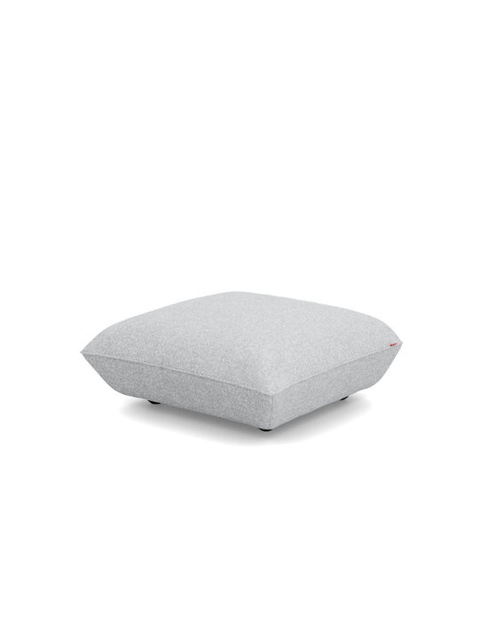 Bean Bag Bolster Poof Sumo Hocker Recycled Grey 108x108x44cm