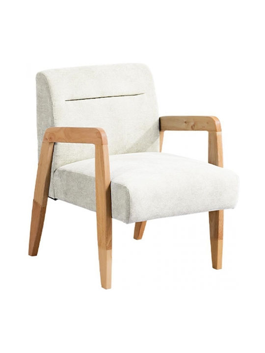Nextdeco Sessel White 72.5x58x78.5cm
