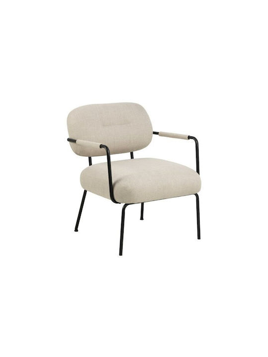 Norsica 671 Drehbarer Sessel Hellgrau 72x80x66cm