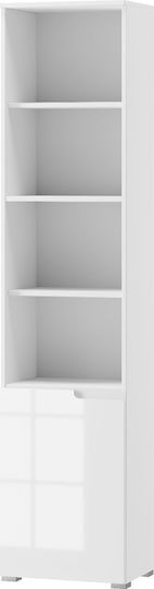 Bibliotecă Aurora Albă 50x35x216 cm Bibliotecă Aurora Albă 50x35x216 cm